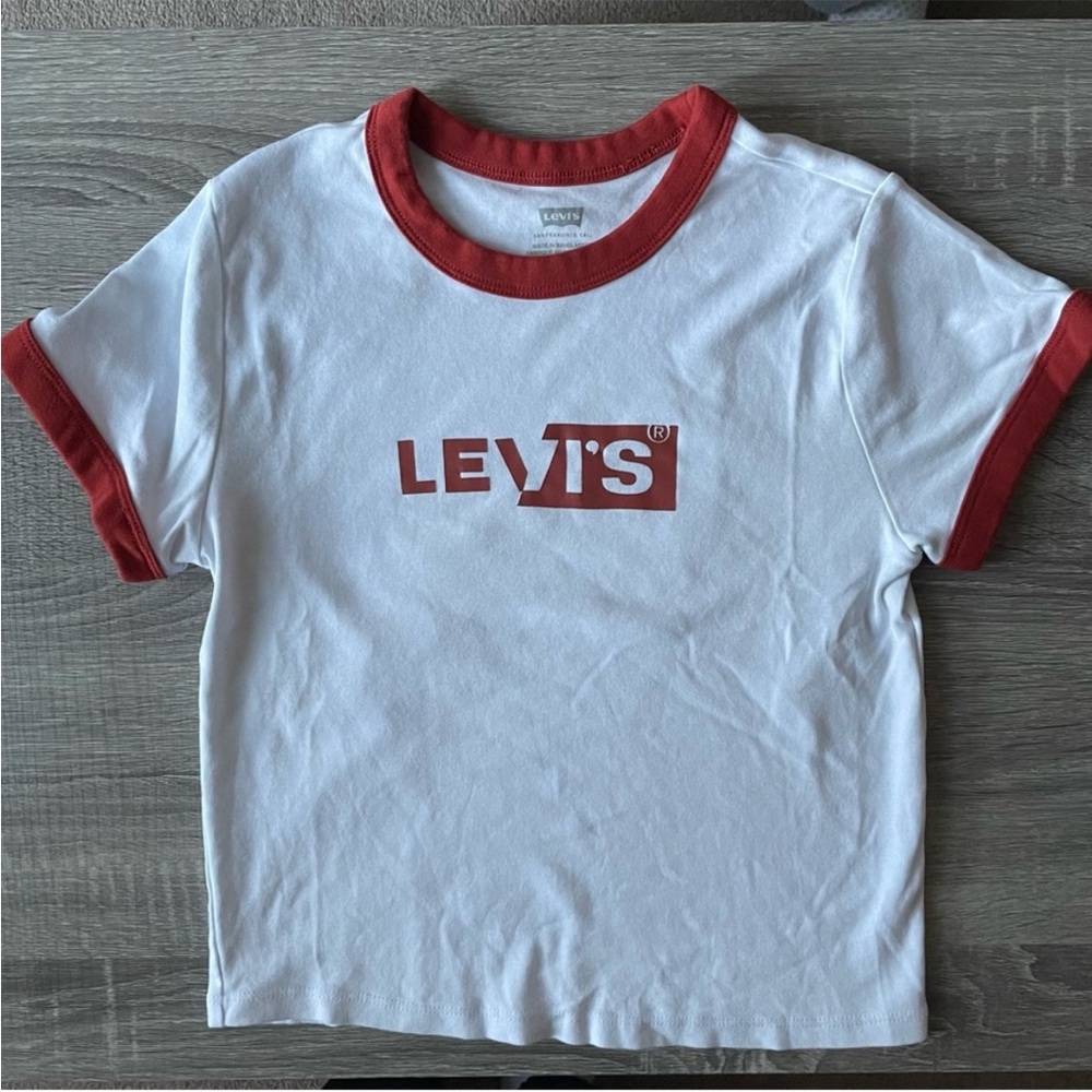 Levi's Graphic Mini Tee - Womens Medium